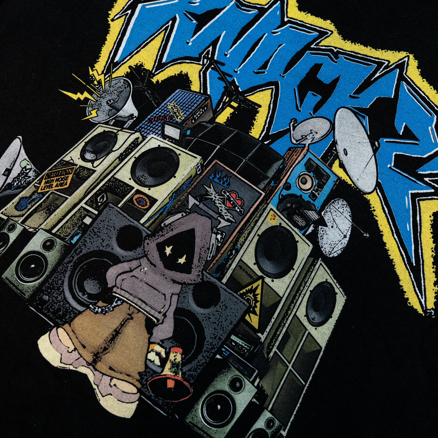 nolimit speaker stack tee - Black