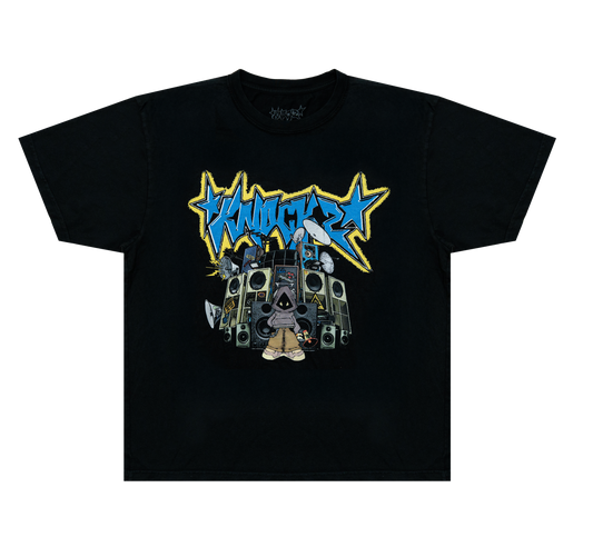 nolimit speaker stack tee - Black