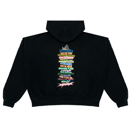 nolimit tour hoodie - Black